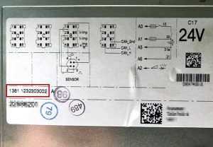 Tachograph data sheet